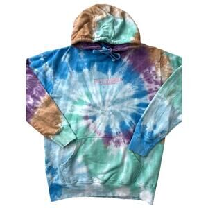 Astroworld tie dye festival hoodie - size medium